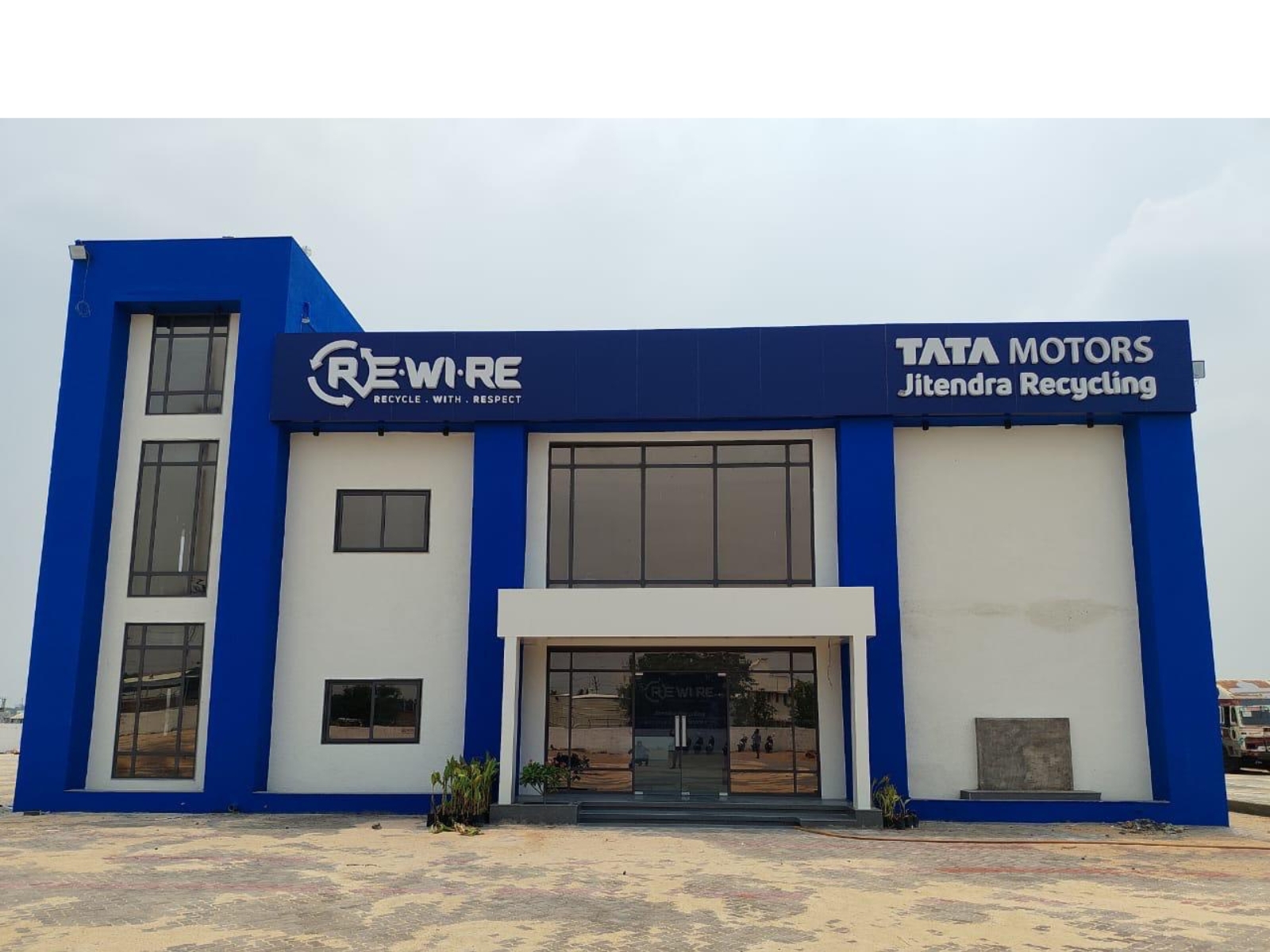 Re-wi-re Recycling Facility &mdash; Jitendra Recycling, Tata Motors authorised RVSF